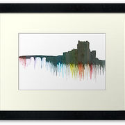 Framed_eilean_donan_card