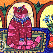 Cat_and_flowers_card
