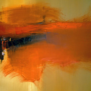 In_red_2009_oil_90cm_x_90cm_card