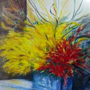 Ikebana_-_pastel_e_acr_lico-_card