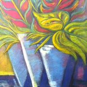 Ikebana_-_pastel_-49x36_cm_card