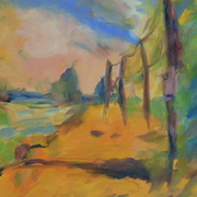_back_road__16x20__oil_2006__card