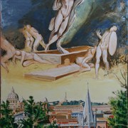 Resurrection_over_roma_after_michelangelo_by_kevin_murray_card