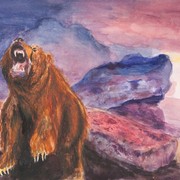 The_bear_watercolor_card