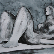 Study_from_henry-drapped_reclining_figure_1978_b_w_card