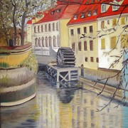 My_paintings__47__prague_mill_card