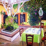 Mexican_garden_restaurant_-_2008_-_24x20_card