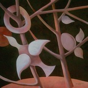White_bird_in_the_forest_card