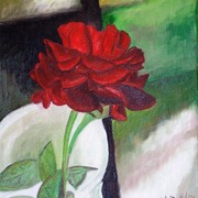 Jennifer_s_rose_9-13-07_9x12_oil_on_canvas_card