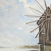 Nessebar_windmill_card