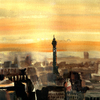 London_skyline_in_yellow