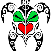 Poly_turtle_red_green_card