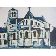 Landscape_vezelay_abbey_sq_card
