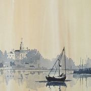 Dusk_at_naval_base_sozopol_card