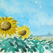 Sunflowers_card