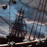 Passing_ships_11x14_print_card