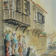 The_bag_lady_sozopol_card