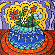 Flowers_in_a_blue_vase_card