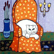 Cat_on_orange_chair_card