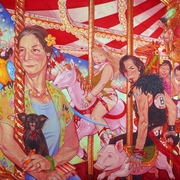 Elizabeth__ma_between_brain_surgeries___2007__oil_on_canvas__54_x_65_inches_card