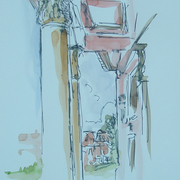 Karnobat_columns_colour_sketch_card