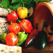 Peppers_and_bread_card