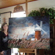 Kathy_by_windmill_card