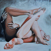 Couple_nude_77cm_x_77cm_card