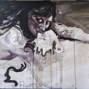 Acrylic_on_paper_2009trust_me_card