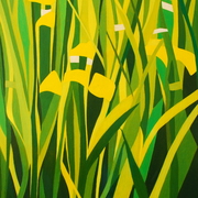 The_flags_of_baston_fen_oil_on_canvas_nov_09_card