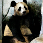 Panda_water_color_card