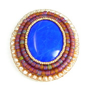 Howlite_beaded_cabochon_card