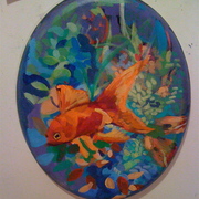 Orange_goldfish_under_the_sea_card