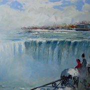 Niagra_falls__blue__11x14_card