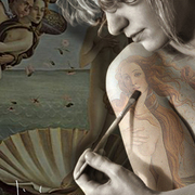 Venus_on_my_arm_50x62cm_card