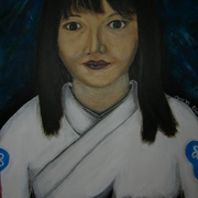 Self-portrait_acrylic_by_elise_card