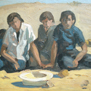 Mexican_boys__oil_sketch_75_card