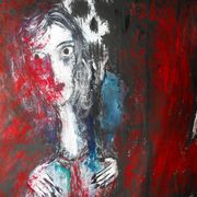 Speechless_despair_tell_me_brother_man_who_you_are__acryl_auf_tuch_150_x_107_jahr_2010_despina_papadopoulou_card