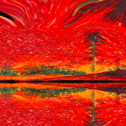 Fire-lake_card