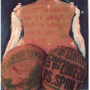 Volcan_de_oro_2006_oil_sac_on_canvas_84x65cm_card