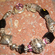 Pink_cz_black_swar_925_bracelet_card