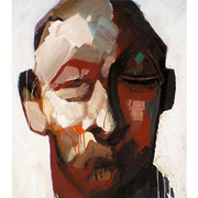 Triptych__2006_-_oil_acrilic_and_bitumix_on_canvas_-_cm_100x255_card