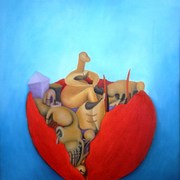 Cosmic_egg_-_oil_on_canvas_-_40cm_x_50cm_-2010_card