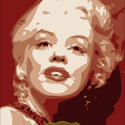 Kunstobjekt_-_marylin_monroe_card