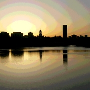 Bostoncambridgeskylineredonephotoshop_card