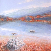 October_on_lake_card