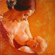 Oksana_zhelisko_serene_nourishment_mixed_media_16__x16___card