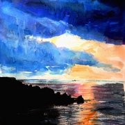 Sunset_at_ghajn_tuffieha_card