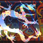 Layers_dragon_african_art_card