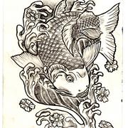 Koi_fish_card